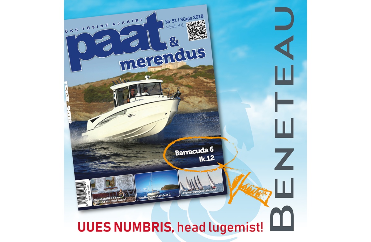 BENETEAU Barracuda 6 - loe värskest ajakirjast PAAT& Merendus!