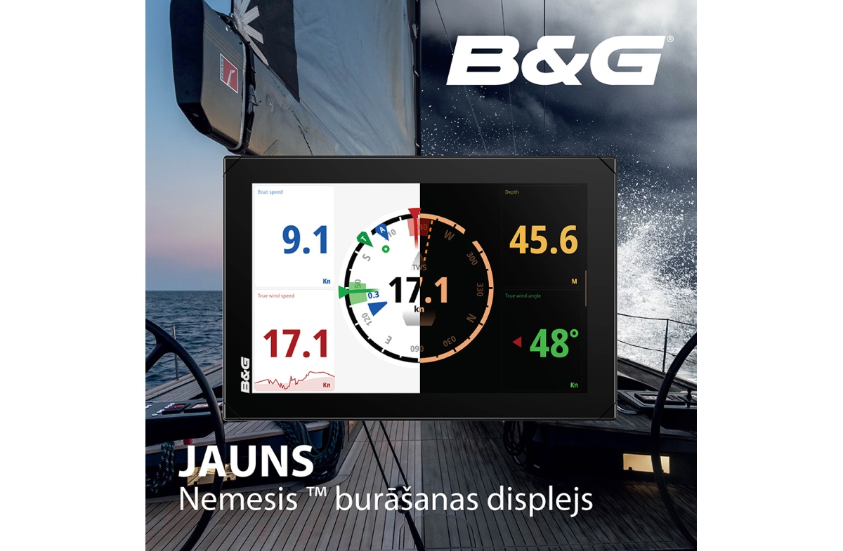 Jauns burāšanas displejs no B&G - Nemesis!