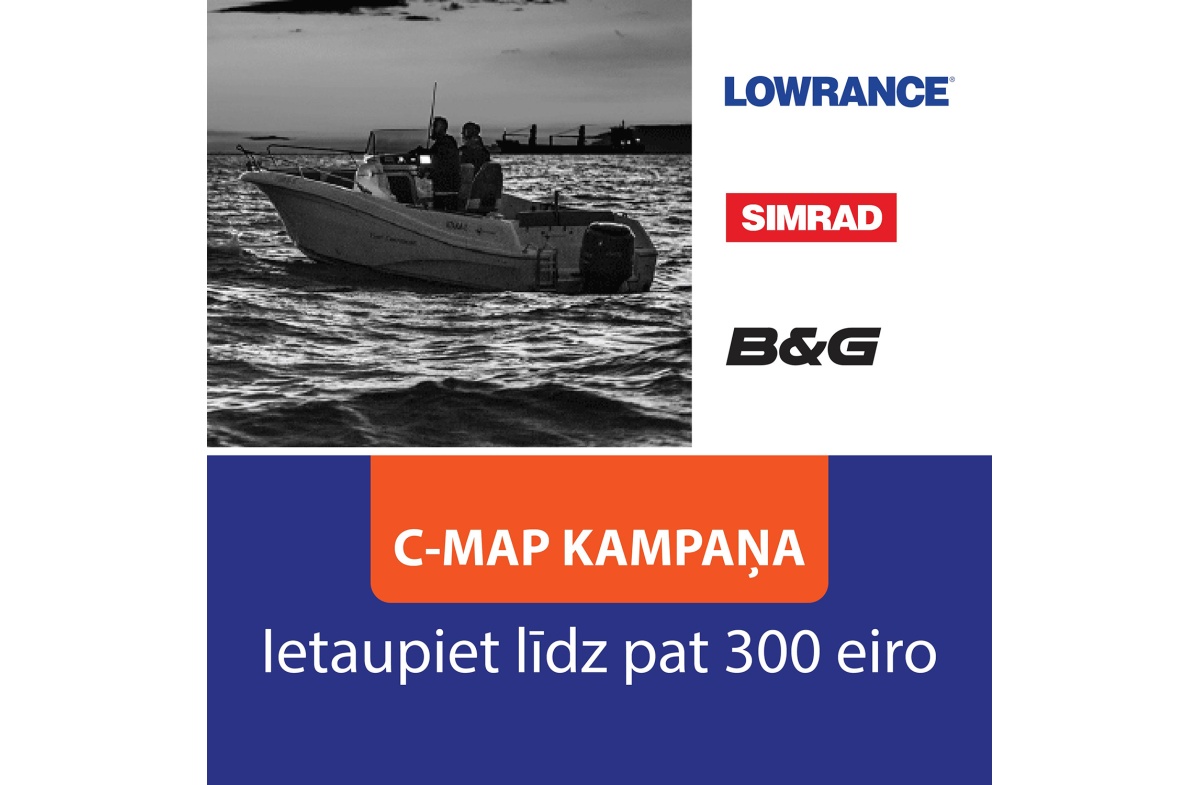 C-MAP akcija! Ietaupiet līdz pat 300 eiro!