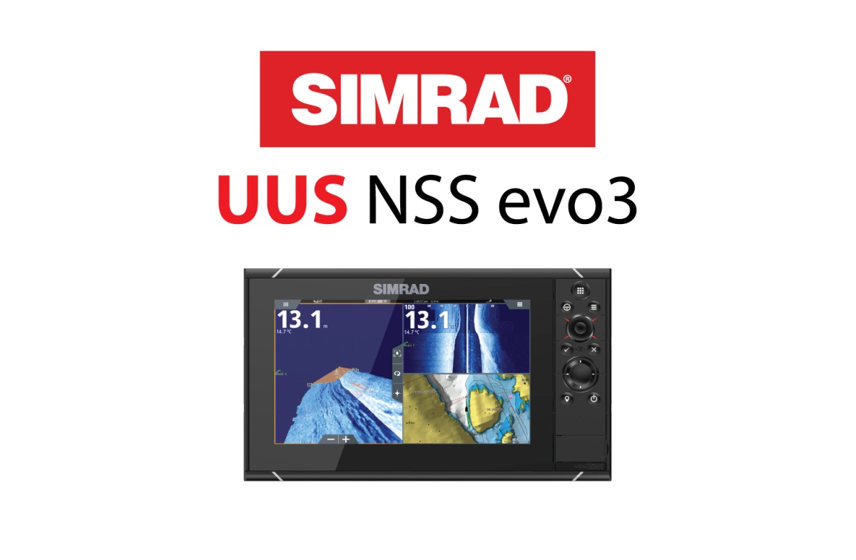 UUS Simrad NSS evo 3S multiekraan!