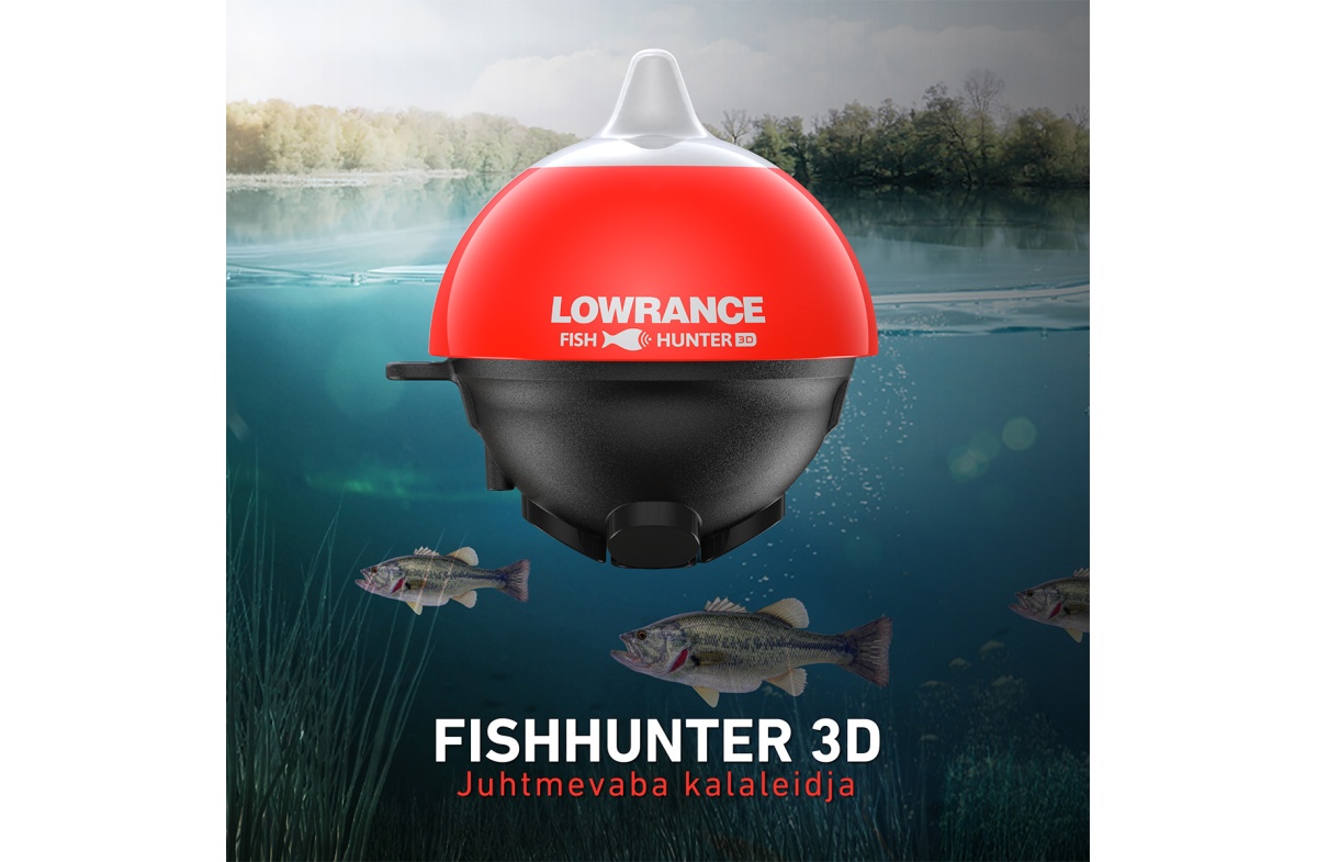 Lowrance juhtmevaba kalaleidja - FishHunter