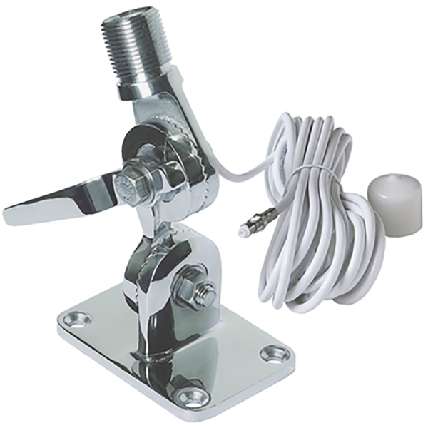 VA-MTG-SS stainless steel quick-fit antenna mount for VA2/VA2A (for use with LVR-250, LVR-880) with 5 m cable