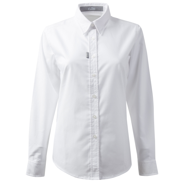 160WL_Women's Oxford Shirt_Long Sleeve _White_1.jpg