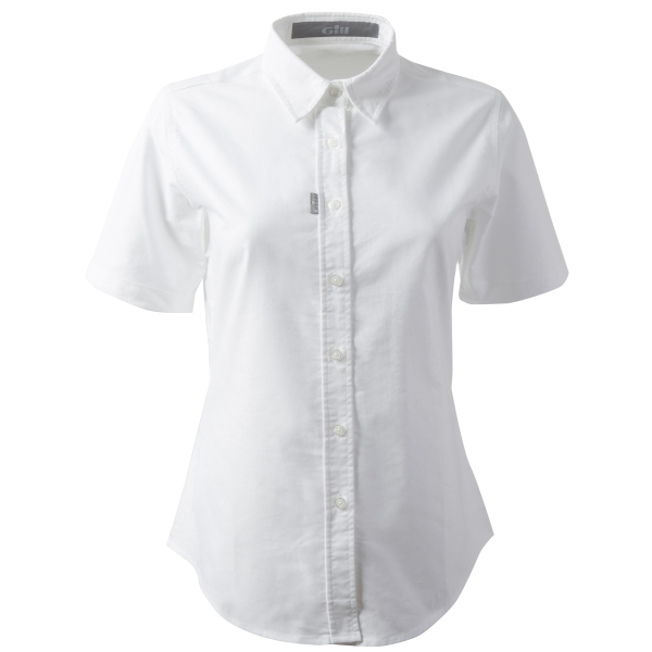 160W_Women's Oxford Shirt - Short Sleeve_White_1.jpg