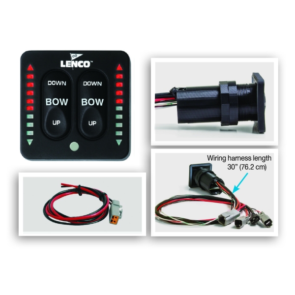 Lenco Led Indicator Integrated Tactile Switch Kit W Pigtail For Single Actuator Systems.jpg