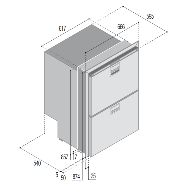 DRW180A Double drawer refrigerator 3.jpg