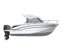 A small pilothouse boat at the top of its game! The profile of the new Antares 6 is both modern and timeless, yet she still has all the features that have made this range a success in the last 40 years. The ideal boat for excursions, fishing trips, and pi