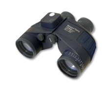 SEA NAV Binoculars, Individual Focus, 7x50, w/ Compass, Waterproof, Floating