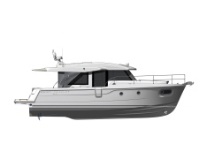 SWIFT TRAWLER 41 Sedan: A generous passagemaker, the Swift Trawler 41 successfully renews the spirit and style of the trawler range. Ample living space, comfortable and practical, this new innovative 40-foot powerboat, available and both Fly and Sedan ver