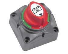 BEP Battery Selector Switch 1-2-Both-Off 48V Max. 200A Continuous (Bulk)