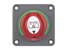 BEP Battery Selector Switch Panel Mount 1-2-Both-Off 48V Max. 200A Continuous
