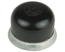 BEP Rubber Button Cap Screw On For Push Button Switches Black
