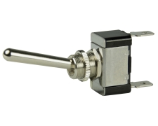 BEP Switch Toggle Off-On Single Pole 12/24V 1/4" Terminal Blades
