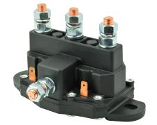 BEP Solenoid Motor Reversing 12V DC 75A 5/16-24 Terminal Threads & 1/4 Terminal Blades