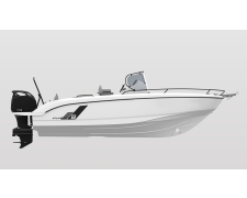 The strong, clean lines of the Flyer 8 SPACEdeck bear witness to the bold design of the new generation of BENETEAU Flyers. Specially designed for fishing and water sports, the Flyer 8 SPACEdeck will delight all those seeking active leisure pursuits rich i