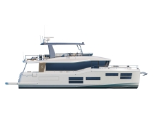 The Grand trawler 62 is the result of BENETEAU’s collaboration with Massimo Gino (Nauta Design) and Amedeo Migali (MICAD) and capitalize on the highly successful Swift Trawler range of practical, spacious boats, with a considerable cruising range, and put