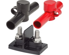 Blue Sea Systems PowerPost Dual 2x3/8in Studs with insulators