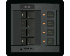 Blue Sea Systems Panel 360 12VDC 4pos FR