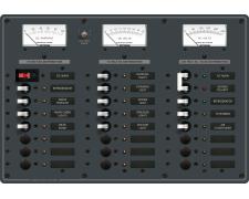 Blue Sea Systems Panel 230VAC 8pos DC 16pos (replaces 8184B-BSS)