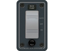 Blue Sea Systems Panel H2O 12/24VDC BilgePumpx1 Vert (replaces 8263B-BSS)