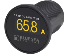 Blue Sea Systems Meter Mini OLED DC Amperage - Yellow (Bulk)