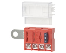 Blue Sea Systems Fuse Block ST-Blade 4 Circuits Battery Terminal (Bulk)