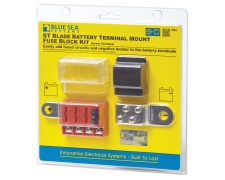 Blue Sea Systems Fuse Block ST-Blade BTM 4 Circuits Kit