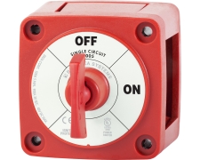 Blue Sea Systems Switch Battery m-Series ON/OFF With Key Red(Bulk)