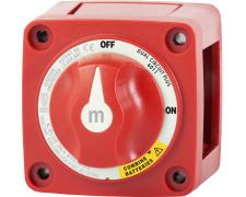 Blue Sea Systems Switch Battery m-Series Dual Circuit Plus Red (Bulk)