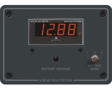 Blue Sea Systems Panel Meter Digital 7–60VDC 3 Bank