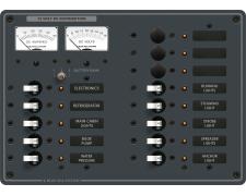 Blue Sea Systems Panel DC 13pos V/Ammeter (replaces 8068B-BSS)