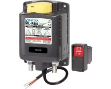 Blue Sea Systems Solenoid ML 24V RBS SPST With Manual Control 2 (Bulk)