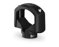 6.5" Tower Clamp, 2-2.5 inch Black Pipe Mount