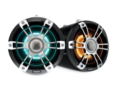 8.8´´ Sports Grey Chrome Tower Speaker, CRGBW LED; SG-FLT882SPC