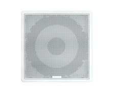 FM-S10SW, Flush Mount Sub, 10", Square White