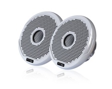 7" True Marine Speaker Pair - White and Black Grilles Included, MS-FR7021