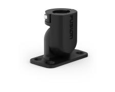 6.5" Tower Clamp, Black Flat Mount; MS-MNTFL