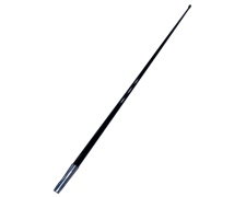 1m (3.3-ft) Black Fiberglass Quick-Fit VHF Antenna