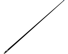 VHF BLACK ANTENNA – 3 dB – 1,2 m (4’) –  FIBERGLASS – 5/8”x24 FERRULE – FME TERMINATION