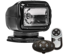 GOLIGHT/RADIORAY GT HALOGEN 12 VOLT, BLACK WIRELESS HANDHELD & WIRELESS DASH MOUNT