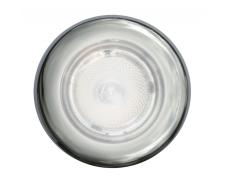 3980 SERIES WHITE LIGHT SPOTLED WHITE AMBIENT RING, SATIN SS RING