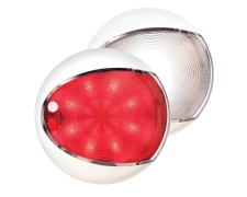 LED LAMP EUROLED 130 9-33V Touch White/Red - WHITE SHROUD