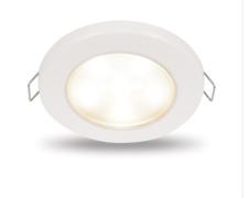 LED DOWNLIGHT EUROLED 95 10-33V WHITE Spring Mount - WHITE Rim BOX