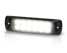 LED prozektor Seahawk, 5500K,3W/200lm, 9-33VDC, Spread, süv. must korpus