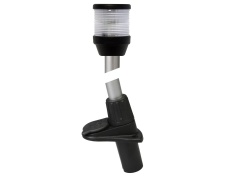 ANCHORLAMP 2010 914mm, PLUG-IN POLE MOUNT BLACK BASE