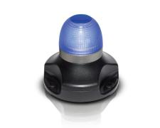 360° Multi-flash Signal Lamp blue LED color