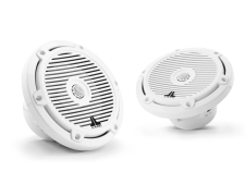 M3-650X-C-Gw 6.5-inch (165 mm) Marine Coaxial Speakers, Gloss White Classic Grilles 60W RMS