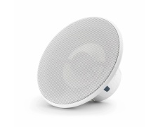 M6 Luxe, 6,5-inch Marine Coaxial Speakers, White Trim Ring, White Luxe Grille