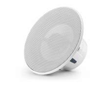 M6 Luxe, 7,7-inch Marine Coaxial Speakers, White Trim Ring, White Luxe Grille