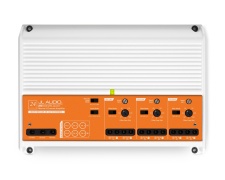 M600/6-24V; For 24V systems only: 6-channel Class D System Marine Amplifier, 100 Watts x 6 @ 2 ohm / 75W x 6 @ 4 ohm - 28.8V